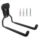Maclean MC-440 sienas stiprinājums velosipēdiem un instrumentiem, 35 kg, melns