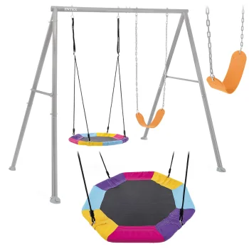 Intex 44126 dubultās dārza šūpoles bērniem ar ligzdu