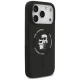 Karl Lagerfeld silikona Karl&Choupette Ring MagSafe vāciņš iPhone 17 Pro Max - melns | Silicone Phone Case Cover...