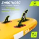 SUP-доска 4Fizjo 1839 PRO TSUNAMI 350 см T11, желтая