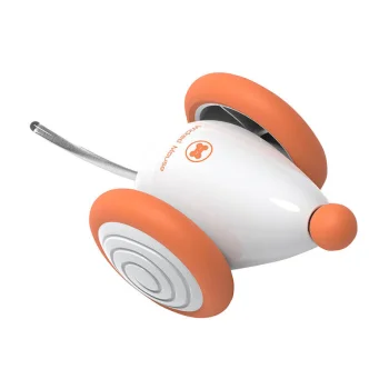 Cheerble Wicked Mouse Interaktīvā Gudrā Ripulis Spēļmanta Mājdzivniekiem Sunim Kaķim, Oranžs | Smart Sensor...