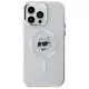 Karl Lagerfeld iPhone 14 Pro Max vāciņš IML Metal Choupette Head MagSafe, balts