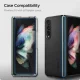 Samsung Galaxy Z Fold3 5G (SM-F926B/DS) Spigen Tempered Glass Fc & Hinge Film, Black | Telefona Ekrāna Aizsargstikls