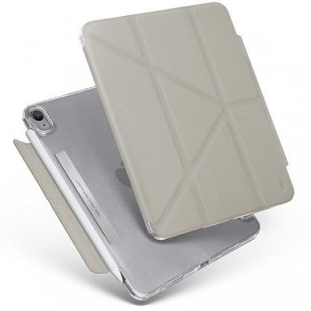Apple iPad mini (2021) (6th gen.) (A2568) Uniq Etui Camden Cover Case, Grey | Planšetes Vāciņš Maciņš Apvalks...