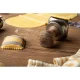 Marcato Quadrato ravioli veidne un griezējs 60x60 mm, Noce Canaletto