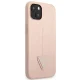 Guess Saffiano Triangle vāciņš Apple iPhone 13 mini, rozā