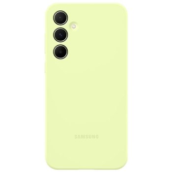 Samsung Galaxy A55 5G vāciņš Silicone Cover, gaiši zaļš