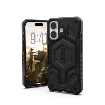 Чехол UAG Monarch Pro MagSafe для iPhone 17 Pro – чёрный