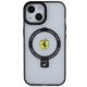 Ferrari iPhone 15 Case Ring Stand 2023 Collection MagSafe, Transparent