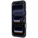 Чехол Mercedes Leather 3D MagSafe для iPhone 18 Pro Max / 17 Pro Max, синий