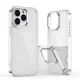 Чехол для iPhone 16 Pro Max Glitter Case, прозрачный с блестками