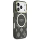 Guess IML Peony Dot MagSafe Case for iPhone 17 Pro, Black