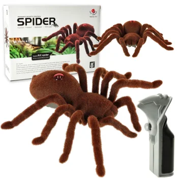 Tālvadības tarantuls, RC pająk, brūns