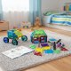 Magnetic Building Blocks 48 Piece Construction Toy Set for Kids House Car
