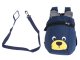 Bērnu Mazuļu Soma Mugursoma \"Lācis\", Zils | Kid\'s Backpack Satchel Bag \"Bear\"