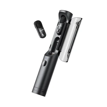 BOYA MAGIC-03 bezvadu mikrofona sistēma 2.4GHz USB-C, melna