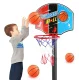 Mini basketbola komplekts ar regulējamu statīvu (līdz 115 cm)
