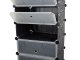 Multilevel Modular Shoe Rack Shelf Stand Organizer, 5 Shelves