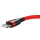 Baseus Cafule USB Apple iPhone Lightning Data Charging Cable, 1,5A 2m, Red | Провод для Зарядки...