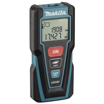 Lāzera tālmērs Makita LD030P, 30 m, zils / melns