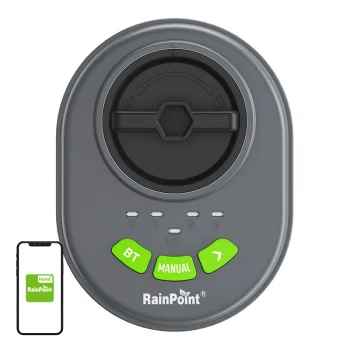 4-зонный контроллер полива RainPoint HIC406B Bluetooth