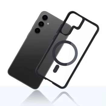 Чехол 3Mk Protection Satin Armor MagCase для Samsung Galaxy S24, Прозрачный