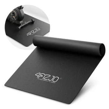 4FIZJO ActiveFloor aizsargpaklājs fitnesa trenažieriem 200 x 100 x 0,6 cm, melns