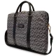 Сумка Guess для ноутбука 16\" GCube Stripes, черная