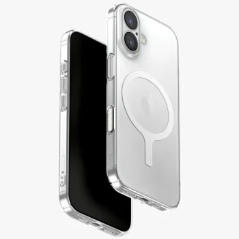 Uniq Airsuit iPhone 17 Magclick uzlādes maciņš – caurspīdīgs | Phone Case Cover