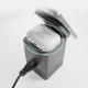 Sbs TEWIRMAG105W Power Dock 6-in-1 lādētājs ar MagSafe un USB-C kabeļiem 65W, Melns
