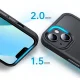 Tech-Protect MagMat MagSafe Case for Samsung Galaxy S23 Ultra, Matte Black