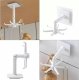Rotating Kitchen Hanger with 6 Hooks, White