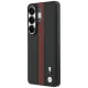 BMW M Perforated Stripe Logo MagSafe vāciņš Samsung Galaxy S26 Ultra, sarkans