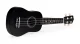 Koka ukelele bērniem ECOTOYS ar 4 neilona stīgām, Melna