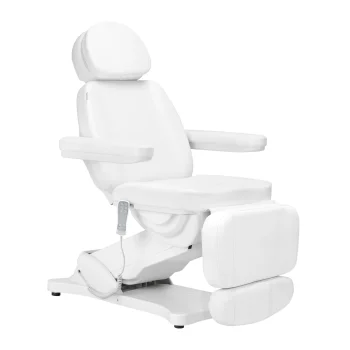 Sillon Classic v2 elektriskais kosmētikas krēsls ar apsildi, balts