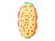 Squeaky Rubber Toy for Dogs and Cats Hamburger, 13 cm