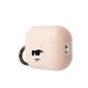 Karl Lagerfeld Silicone Choupette 3D maciņš AirPods Pro 2, Rozā