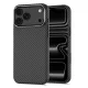Чехол Tech-Protect Ion Carbon MagSafe для Apple iPhone 18 Pro / 17 Pro, черно-серебристый