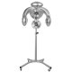 Professional Standing Hair Processor Gabbiano GL-505S, Silver