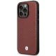 BMW ādas vāciņš iPhone 14 Pro BMHMP14L22RFGR Bordo