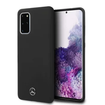 Чехол Mercedes Silicone Line для Samsung Galaxy S20+, Черный