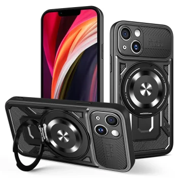 Vāciņš TFO Defender Armor Mag priekš iPhone 13 6.1", melns