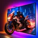 Viedā Ambient LED lenta televizoram un monitoram (45-60\")
