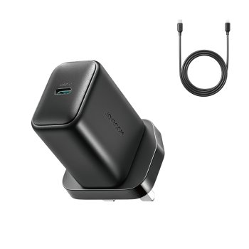 Fast Wall Charger Joyroom JR-TCF23 25W + 1m USB-C Cable - Black