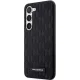 Чехол Karl Lagerfeld для Samsung Galaxy S24+ Saffiano Mono Metal Logo, черный