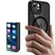 Apple iPhone 15 6.1\'\' Tech-Protect MagHybrid MagSafe Case Cover, Black | Чехол Обложка Бампер...