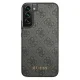 Samsung Galaxy S22 5G (SM-S901) Guess 4G Metal Gold Logo Case Cover, Grey | Чехол Кейс Бампер...
