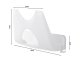 Kitchen Holder for Pot Lids and Cutting Boards, White