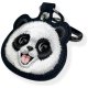 Nimmy New Big Eyed Pet 2.0 Panda izsekošanas ierīces maciņš Melns