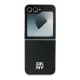 Чехол DKNY Repeat Pattern Stack Logo для Samsung Galaxy Z Flip6, черный